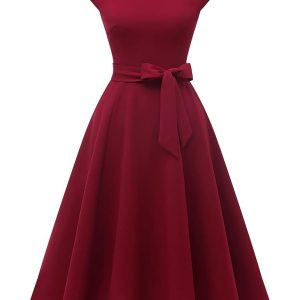 DRESSTELLS Girls’s Cocktail Gown – Elegant Formal Apparel for Marriage ceremony Visitors and Modest Vacation Events